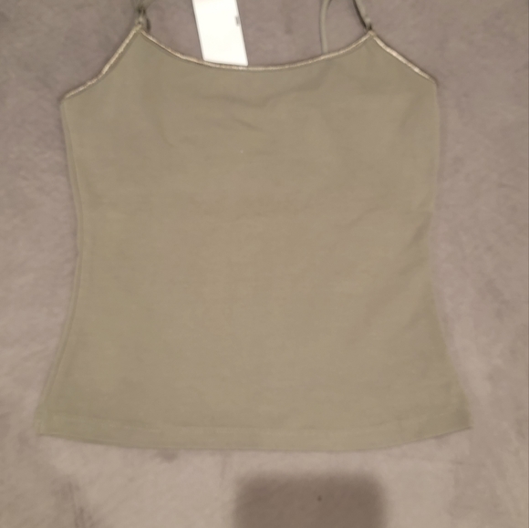 Y2k NWT Tank tops/Cami with adjustable straps & built in bra Size M - Picture 7 of 11